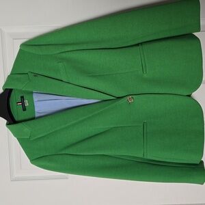 Tommy Hilfiger Vibrant Green Blazer Size 6  ⭐️NWOT⭐️